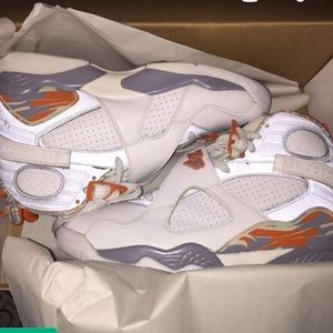 Jordan 8s orange blaze